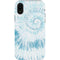 Blue and White Tie Dye iPhone XR Pro Case