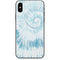 Blue and White Tie Dye iPhone XS Skin