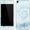 Blue and White Tie Dye Apple iPod Skin