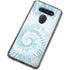 Blue and White Tie Dye LG K51/Q51 Clear Case