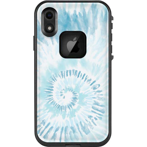 Blue and White Tie Dye LifeProof Fre iPhone Skin