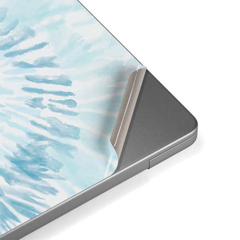 Blue and White Tie Dye MacBook Pro 14in (2021-24) Skin