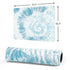 Blue and White Tie Dye Gaming Mouse Pad