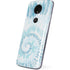 Blue and White Tie Dye Moto E5 Plus Skin