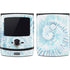 Blue and White Tie Dye Motorola RAZR Skin
