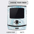 Blue and White Tie Dye Motorola RAZR Skin