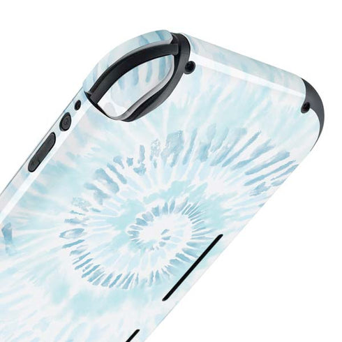 Blue and White Tie Dye Nintendo Switch Lite Skin