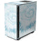 Blue and White Tie Dye NZXT H510 Compact ATX Mid-Tower Case Skin