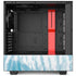 Blue and White Tie Dye NZXT H510 Compact ATX Mid-Tower Case Skin
