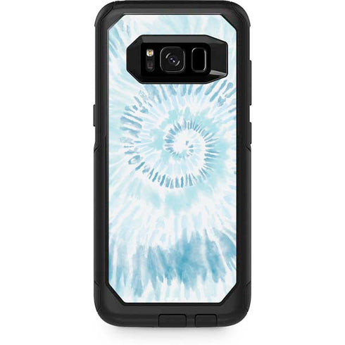 Blue and White Tie Dye Otterbox Commuter Galaxy Skin