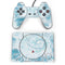 Blue and White Tie Dye PlayStation Classic Bundle Skin