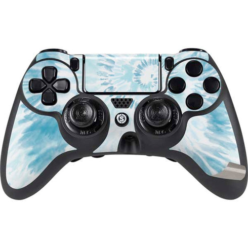 Blue and White Tie Dye PS4/PC SCUF Impact Controller Skin