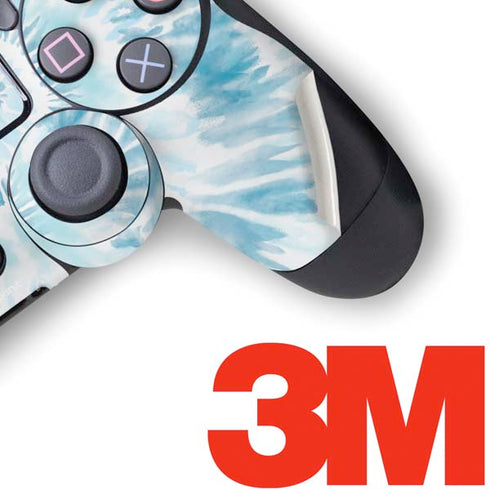 Blue and White Tie Dye PS4 Pro/Slim Controller Skin
