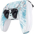 Blue and White Tie Dye PS5 Controller Skin