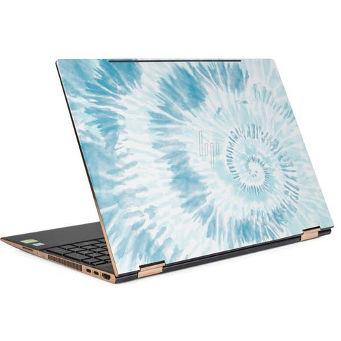 Blue and White Tie Dye HP Spectre Skin