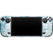 Blue and White Tie Dye Steam Deck Handheld Gaming Computer Skin