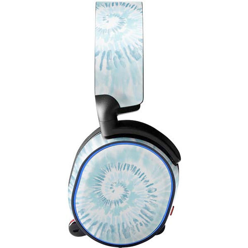 Blue and White Tie Dye SteelSeries Arctis 5 Skin