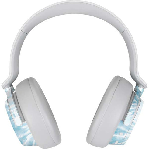 Blue and White Tie Dye Surface Headphones Skin