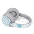 Blue and White Tie Dye Surface Headphones Skin