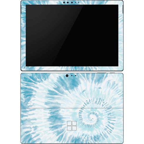 Blue and White Tie Dye Surface Pro 6 Skin