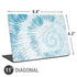 Blue and White Tie Dye Universal Laptop 11in (8.8 x 6.2in) Skin