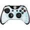 Blue and White Tie Dye Xbox One Controller Skin