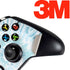 Blue and White Tie Dye Xbox One Controller Skin