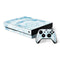 Blue and White Tie Dye Xbox One X Bundle Skin