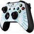 Blue and White Tie Dye Xbox One X Controller Skin