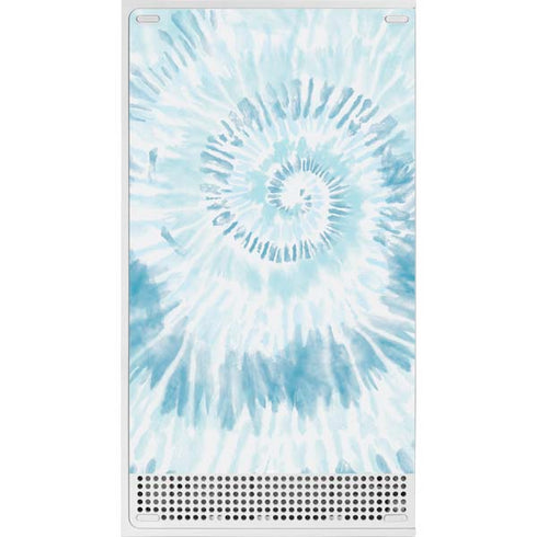 Blue and White Tie Dye Xbox Series S Skins