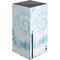 Blue and White Tie Dye Xbox Series X Console Skin