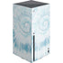 Blue and White Tie Dye Xbox Series X Console Skin