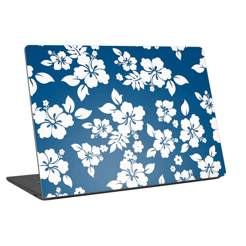 Blue and White Universal Laptop 14in (11.4 x 8.2in) Skin