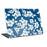 Blue and White Universal Laptop 16.6in (13.4 x 9.7in) Skin