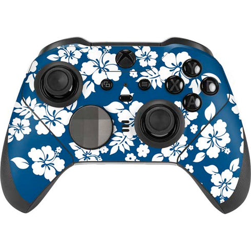 Blue and White Xbox Elite Wireless Controller Series 2 Skin