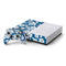 Blue and White Xbox One S Console and Controller Bundle Skin