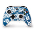 Blue and White Xbox One S Controller Skin