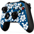 Blue and White Xbox One X Controller Skin