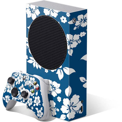 Blue and White Xbox Series S Bundle Skin