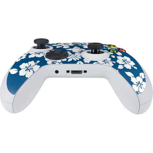 Blue and White Xbox Series S Controller Skin