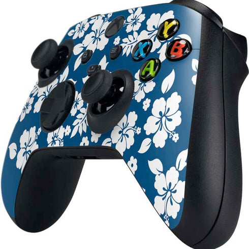 Blue and White Xbox Series X Controller Skin