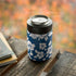 Blue and White Yeti Colster Can Insulator Skin