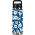 Blue and White YETI Rambler 26oz Bottle Skin