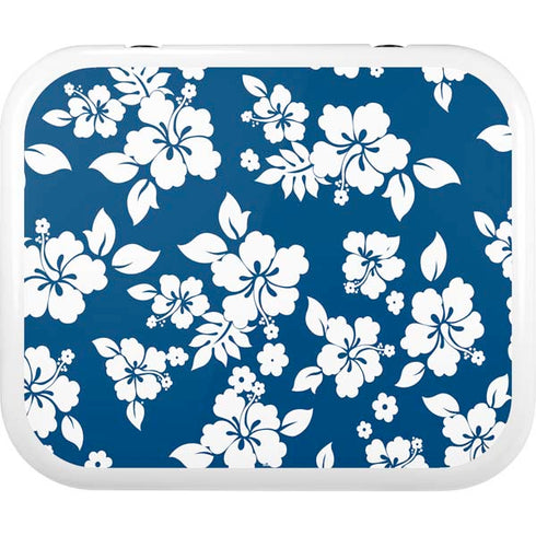 Blue and White YETI Roadie 24 Hard Cooler Skin