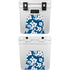 Blue and White YETI Roadie 24 Hard Cooler Skin