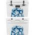 Blue and White YETI Tundra 35 Hard Cooler Skin