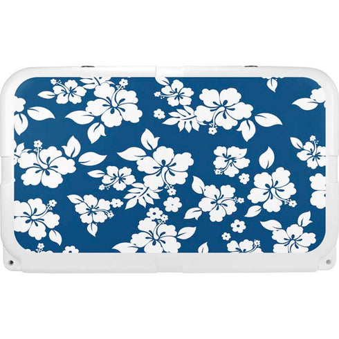 Blue and White YETI Tundra 45 Hard Cooler Skin