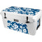 Blue and White YETI Tundra 65 Hard Cooler Skin