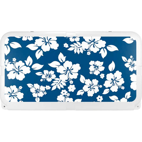 Blue and White YETI Tundra 65 Hard Cooler Skin