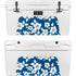 Blue and White YETI Tundra 65 Hard Cooler Skin